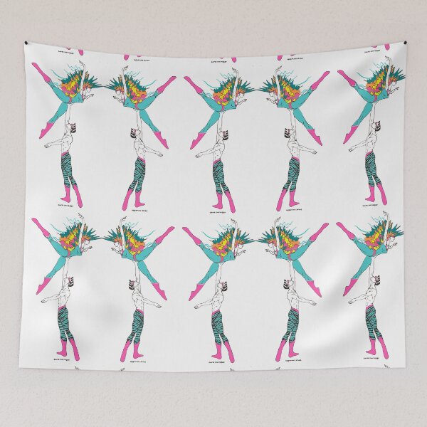 Item preview,  Neon Dance Girls for light shirts designed and sold by Glenn & Robert Davis.