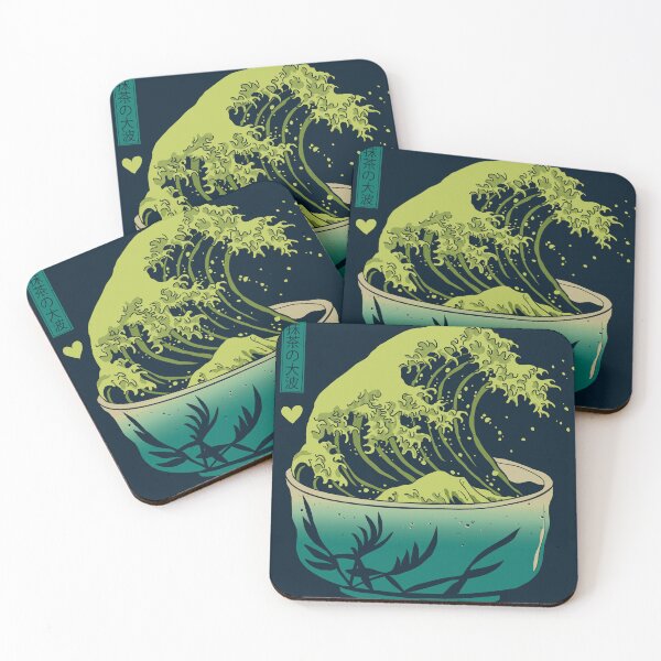 Item preview, The Great Wave of Matcha designed and sold by Elan Harris.