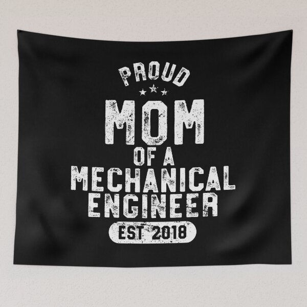 Item preview, Proud Mom Of Mechanical Engineer Shirt 2018 Graduate Senior T-Shirt designed and sold by 14thFloor.