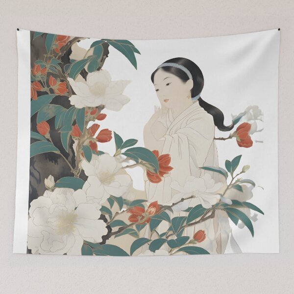 Item preview, Great Japanese Floral Art designed and sold by KookyStudioArt.