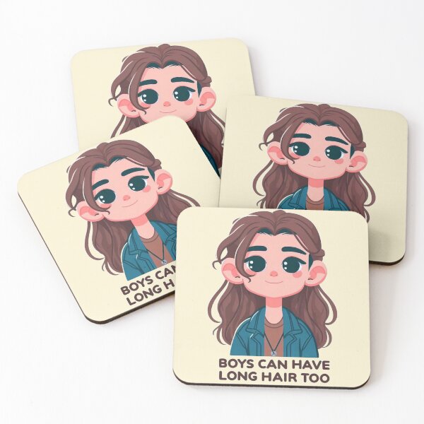 Item preview, Boys can have long hair too designed and sold by Vkinsify.