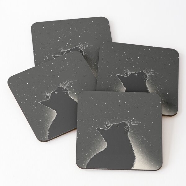 Item preview, Cosmic Feline: Minimalist Cat Silhouette designed and sold by cruzjone.