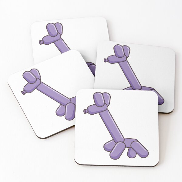 Item preview, Whimsical Balloon Giraffe - Playful and Colorful Balloon Animal Illustration designed and sold by OpsDesing.