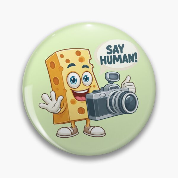 Item preview, Say human! designed and sold by Vkinsify.