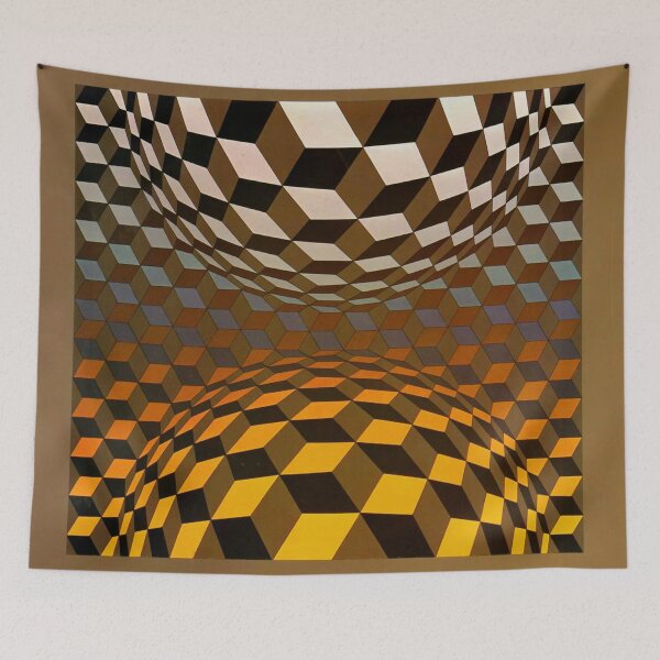 Item preview, Original Paintings by Victor Vasarely, 1906-1997, France, Op Art designed and sold by Bob-Studio.