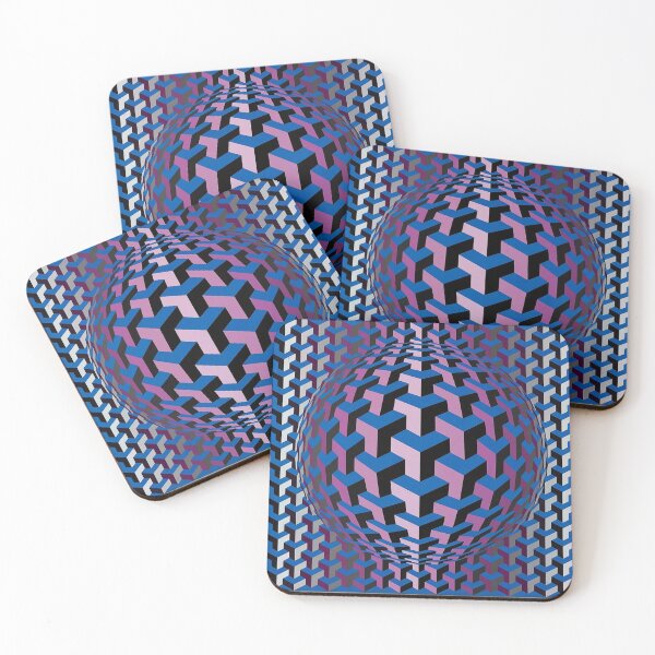 Item preview, Original Paintings by Victor Vasarely, 1906-1997, France, Op Art designed and sold by Bob-Studio.