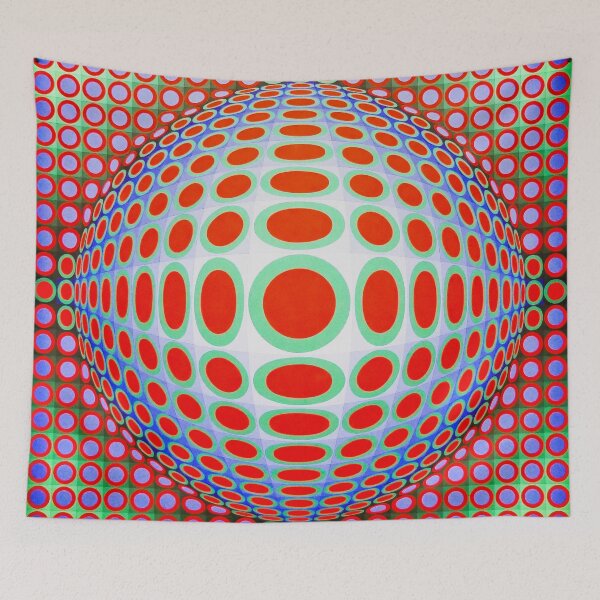 Item preview, Original Paintings by Victor Vasarely, 1906-1997, France, Op Art designed and sold by Bob-Studio.