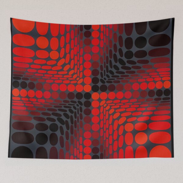 Item preview, Original Paintings by Victor Vasarely, 1906-1997, France, Op Art designed and sold by Bob-Studio.