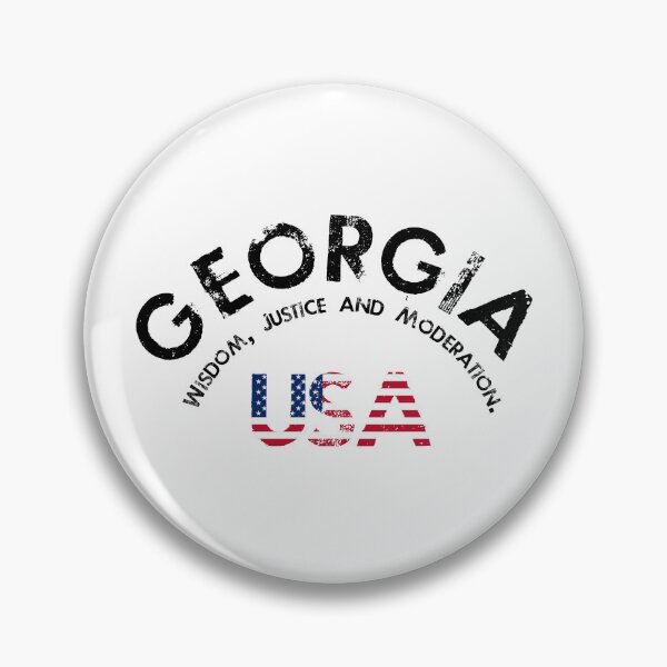 Item preview, GEORGIA, USA.  Wisdom, Justice and Moderation. designed and sold by WhiteShirtGuy.
