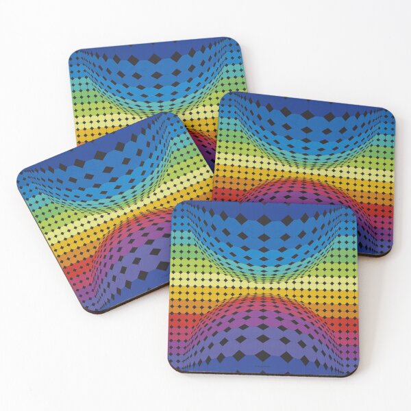 Item preview, Original Paintings by Victor Vasarely, 1906-1997, France, Op Art designed and sold by Bob-Studio.