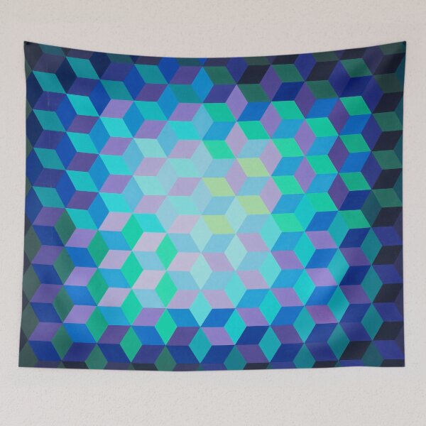 Item preview, Original Paintings by Victor Vasarely, 1906-1997, France, Op Art designed and sold by Bob-Studio.