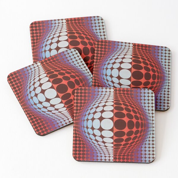 Item preview, Original Paintings by Victor Vasarely, 1906-1997, France, Op Art designed and sold by Bob-Studio.