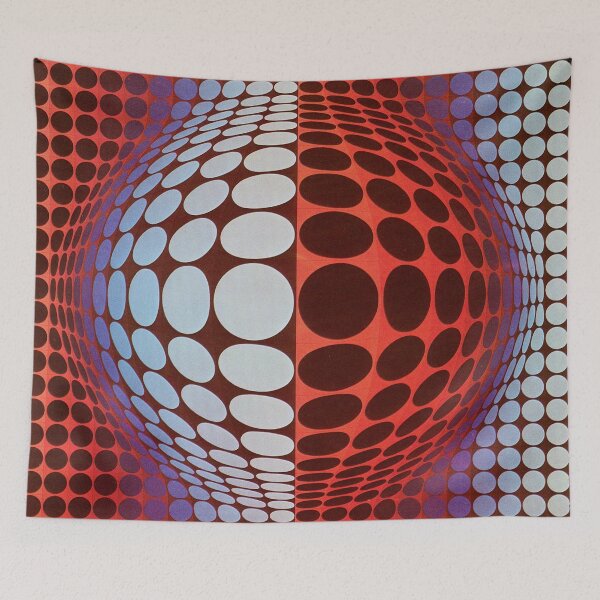 Item preview, Original Paintings by Victor Vasarely, 1906-1997, France, Op Art designed and sold by Bob-Studio.
