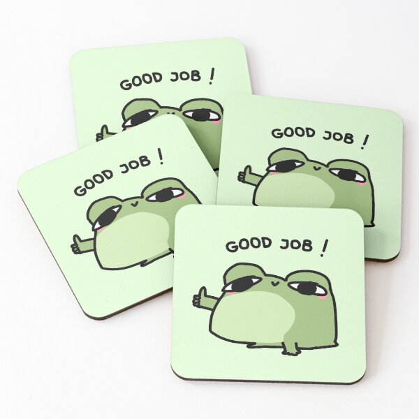 Item preview, Good job frog designed and sold by Nikamii.
