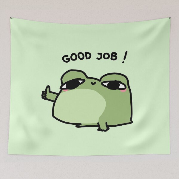Item preview, Good job frog designed and sold by Nikamii.
