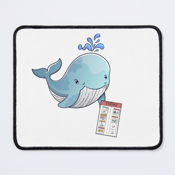 Item preview, AAC Whale - Visual Schedule- SLP, SPED, OT, PT designed and sold by slpallday.
