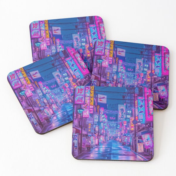 Item preview, Neon Nights: Neo-Traditional Japanese Night designed and sold by cruzjone.