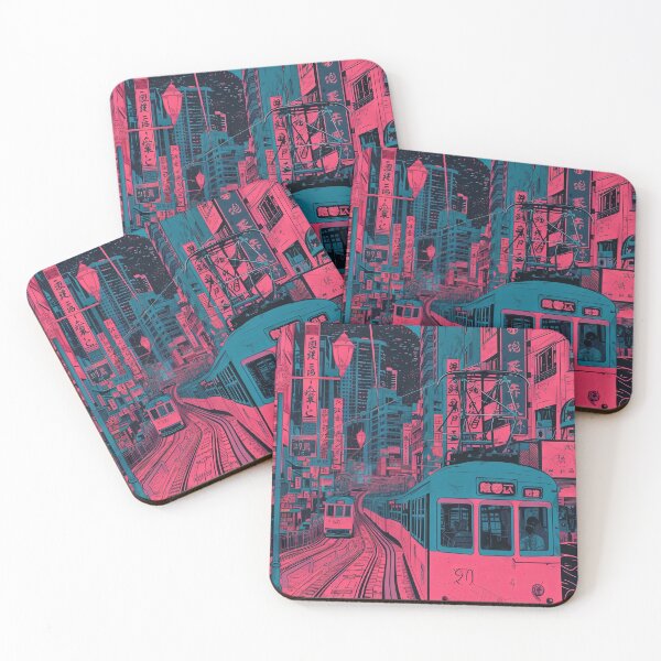 Item preview, Neon Nights: Neo-Traditional Japanese Night designed and sold by cruzjone.