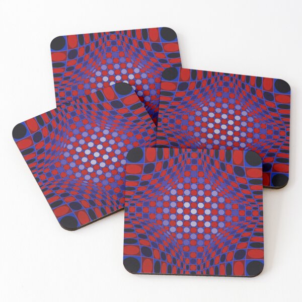 Item preview, Original Paintings by Victor Vasarely, 1906-1997, France, Op Art designed and sold by Bob-Studio.