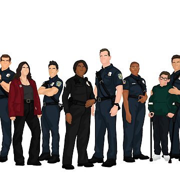 Artwork thumbnail, Season 7 Cast | 911 by icantdrawfaces