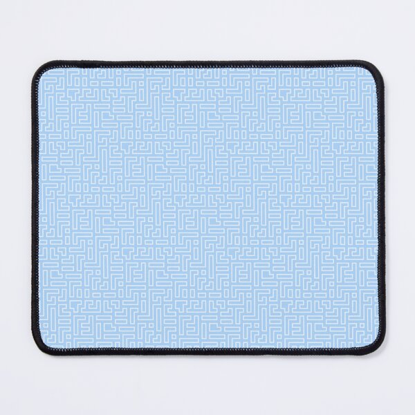 Item preview, Baby Blue Geometric Shapes Tetris Blocks Infinity Pattern designed and sold by Alchemy-A-La-G.