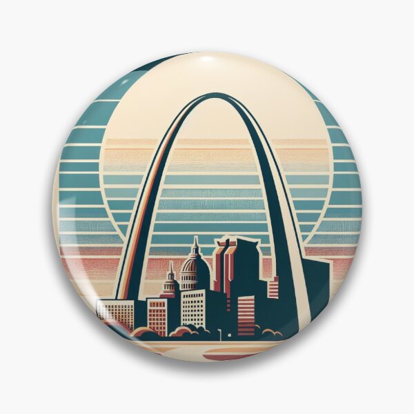 Item preview, St. Louis Arch - Retro Vector designed and sold by OpeOop.