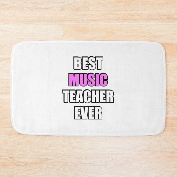 Item preview, Best music teacher ever - music educator designed and sold by Inspirationmotivation.