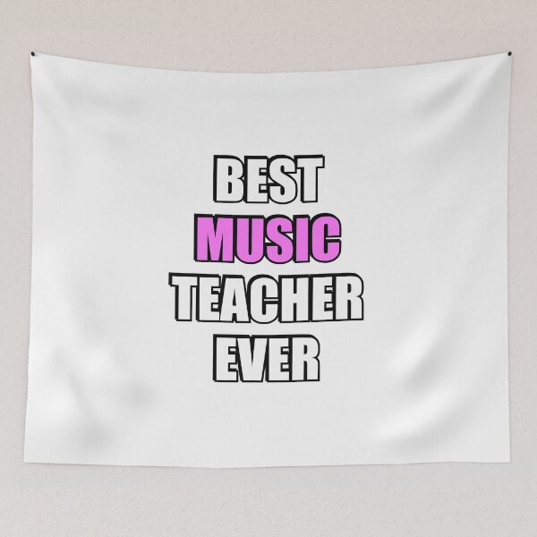Item preview, Best music teacher ever - music educator designed and sold by Inspirationmotivation.