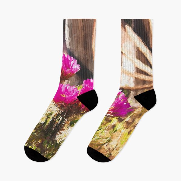 Item preview, Pink Cactus flowers in Nevada designed and sold by Travelways.