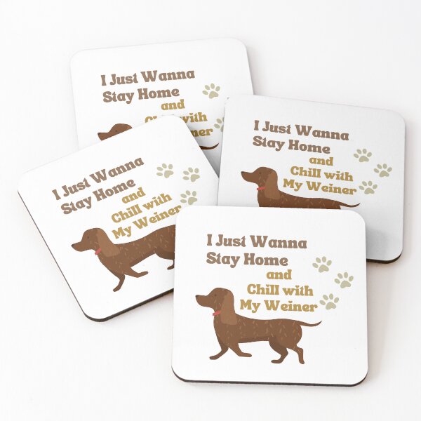 Item preview, Stay Home With My Weiner Dog designed and sold by tommywvcacher.