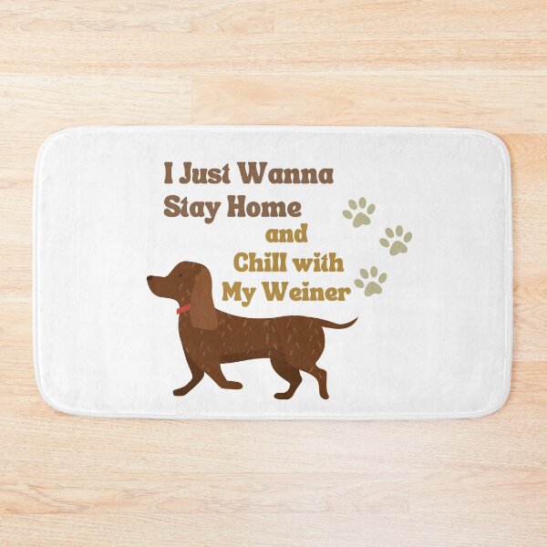 Item preview, Stay Home With My Weiner Dog designed and sold by tommywvcacher.