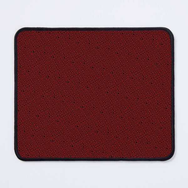 Item preview, Black & Red Geometric Shapes Tetris Blocks Infinity Pattern designed and sold by Alchemy-A-La-G.