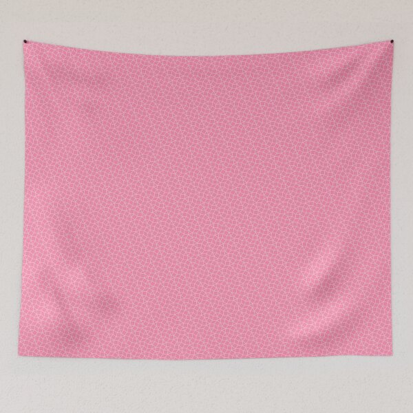 Item preview, Pink Geometric Scales Triangles Squares Rhombus Infinity Pattern designed and sold by Alchemy-A-La-G.