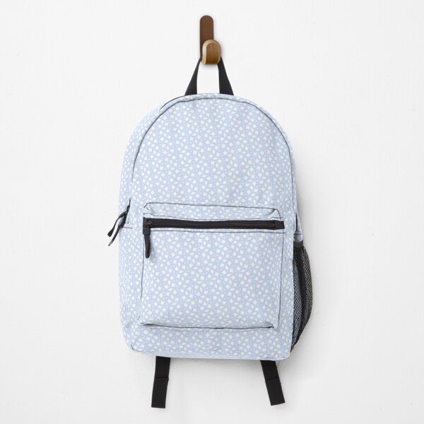 Item preview, White Geometric Triangles Squares Rhombus Blue Infinity Pattern designed and sold by Alchemy-A-La-G.