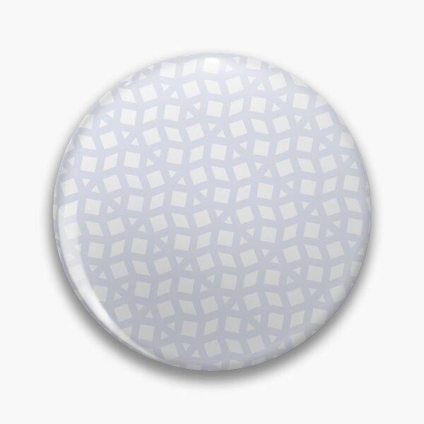 Item preview, White Geometric Triangles Squares Rhombus Grey Infinity Pattern designed and sold by Alchemy-A-La-G.