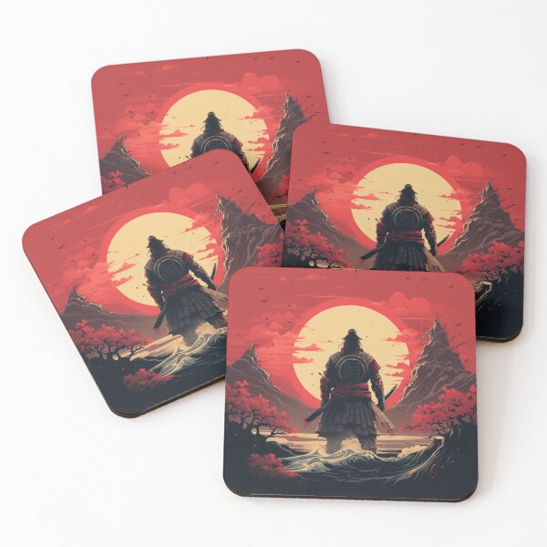 Item preview, Samurai Motivational Poster, last ronin, samurai sun, armored samurai designed and sold by SMARTKIT  DESIGNAGENCY.