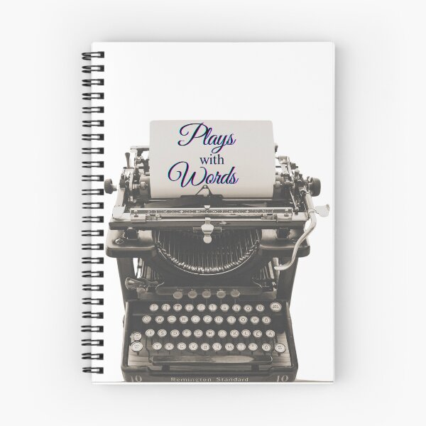 Item preview, Plays With Words Antique Typewriter for Writers, Wordsmiths, Authors designed and sold by Kathy Gerstorff.