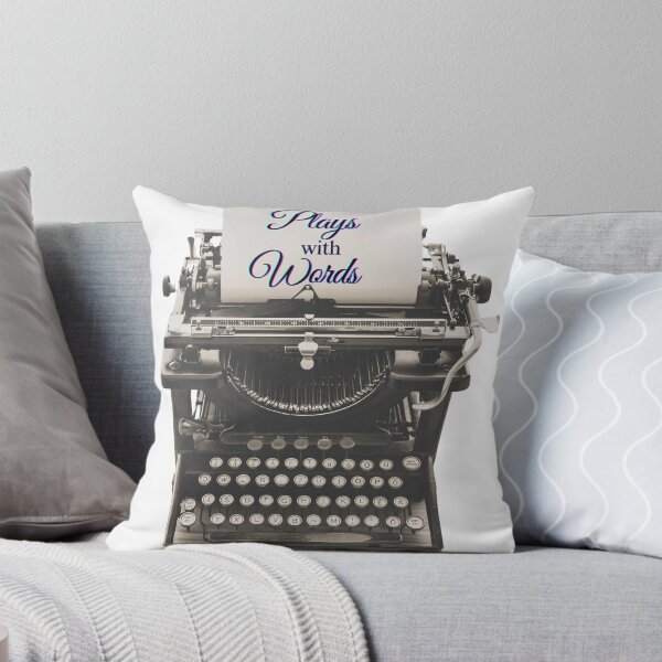 Item preview, Plays With Words Antique Typewriter for Writers, Wordsmiths, Authors designed and sold by Kathy Gerstorff.