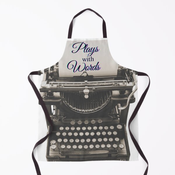 Item preview, Plays With Words Antique Typewriter for Writers, Wordsmiths, Authors designed and sold by WriterKat - Kathy Gerstorff.