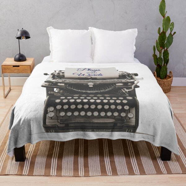 Item preview, Plays With Words Antique Typewriter for Writers, Wordsmiths, Authors designed and sold by WriterKat - Kathy Gerstorff.