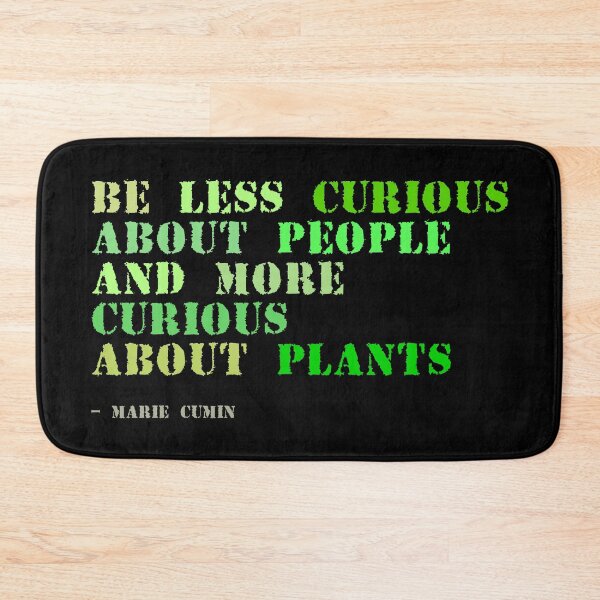 Item preview, Plant sayings fake marie curie quote designed and sold by meldra.