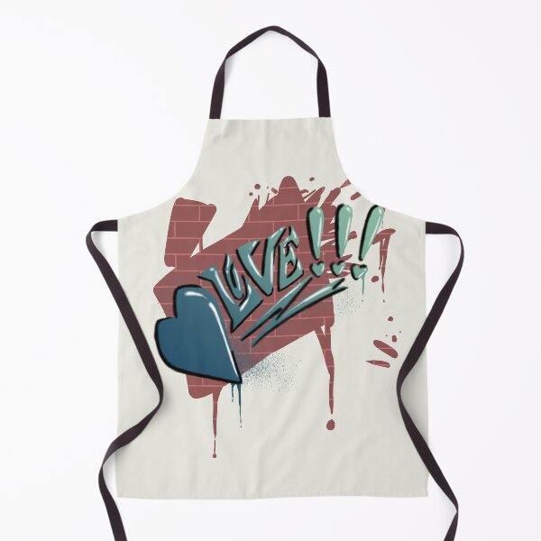 Item preview, Graffiti Heart (Blue) designed and sold by AidanThomasArt.