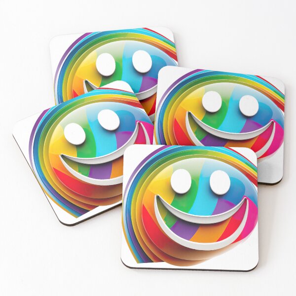 Item preview, Colorful Smiling Faces of Happiness designed and sold by Vindbult.