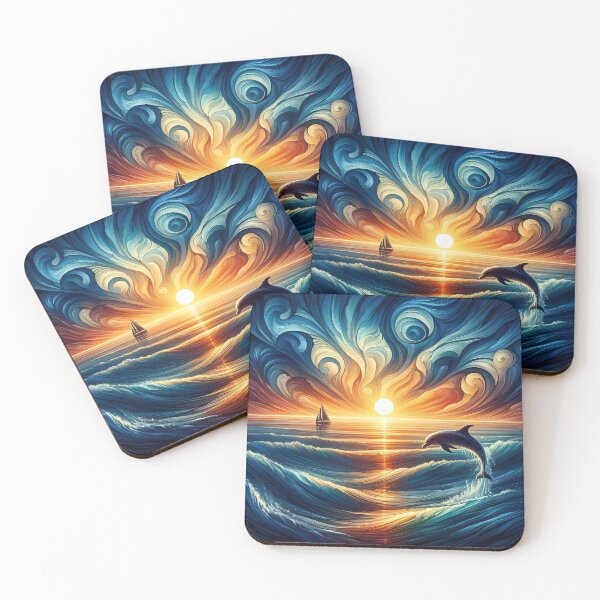 Item preview, Abstract Sunset designed and sold by ImagineImages.