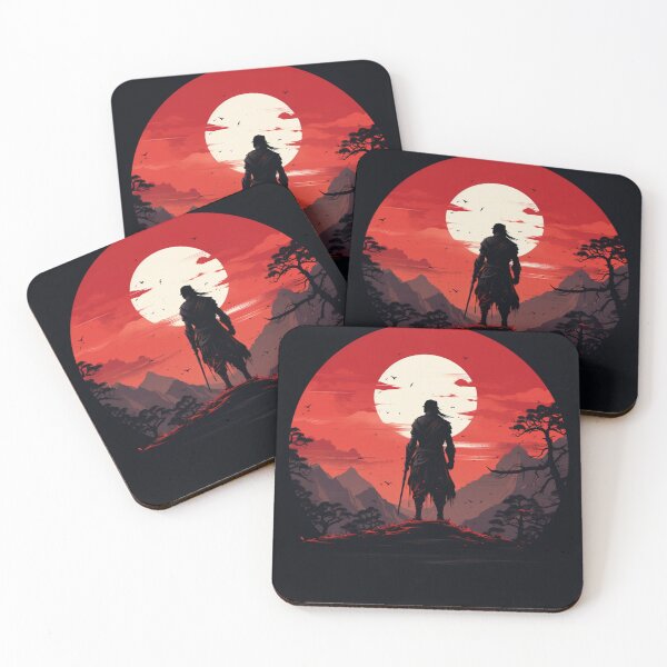 Item preview, Samurai Motivational Poster, last ronin, samurai sun, armored samurai designed and sold by SMARTKIT  DESIGNAGENCY.