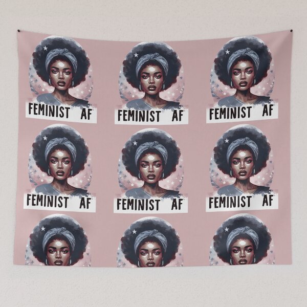 Item preview, Feminist AF designed and sold by Vkinsify.