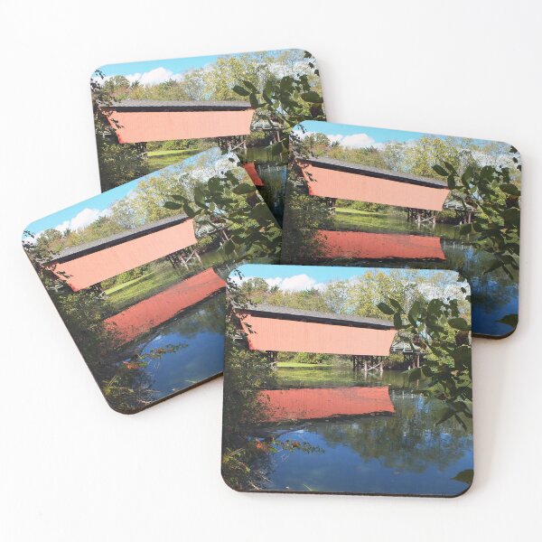 Item preview, Covered Bridge Reflections designed and sold by TrueheartPhoto.