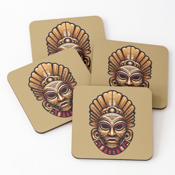 Item preview, African Mask 10 (inspired by Igbo Ikenga figures, Nigeria) designed and sold by MyEbonyYou.
