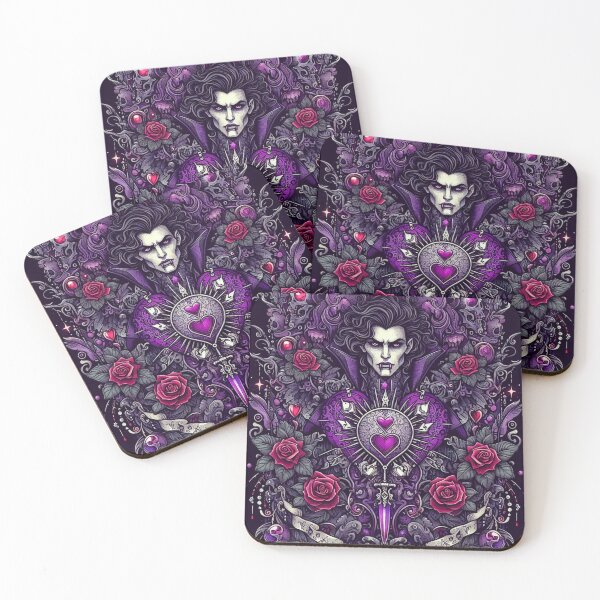 Item preview, Mystic Nocturne: Vampire-Inspired Fabric Delight designed and sold by Rui Fernandes.