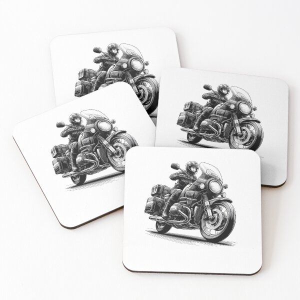 Item preview, Lady riding a motorcycle designed and sold by MarcinJ84.